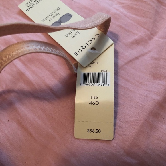 NWT Cacique Convertible Strapless Bra Size 46D - Picture 3 of 3